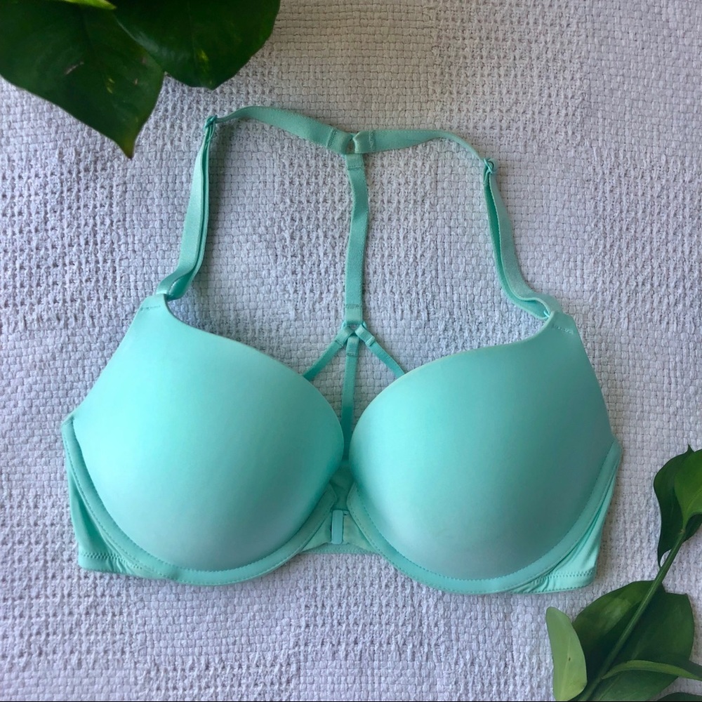 Victoria’s Secret Front Clasp Racerback Bra 34D